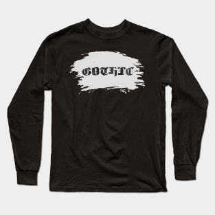 Gothic text typography Long Sleeve T-Shirt